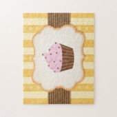  Cupcake Achtergrond Legpuzzel (Verticaal)