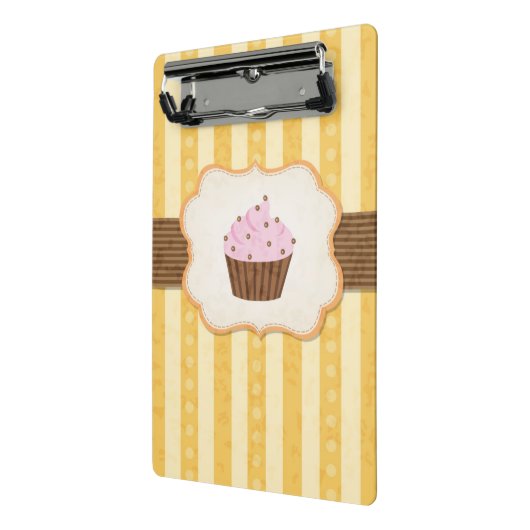  Cupcake Achtergrond Mini Klembord (Angled2)