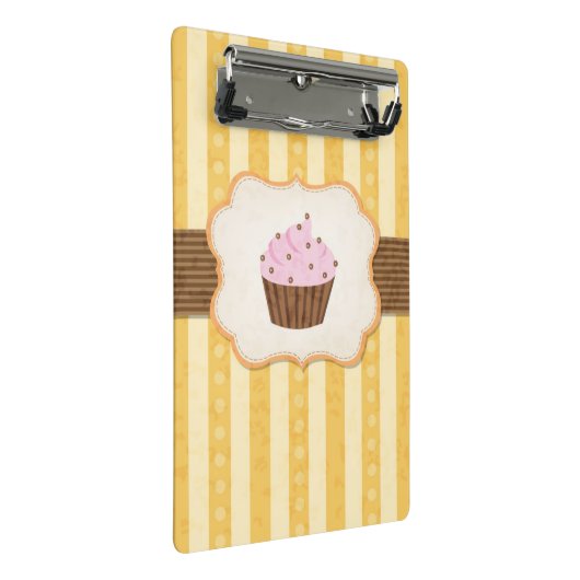 Cupcake Achtergrond Mini Klembord (Schuin)