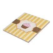  Cupcake Achtergrond Tegeltje (Zijkant)