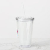 Cupcake - Acryl tumbler Drinkbeker (Links)