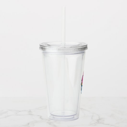 Cupcake - Acryltumbler Acryl Drinkbeker (Rechts)