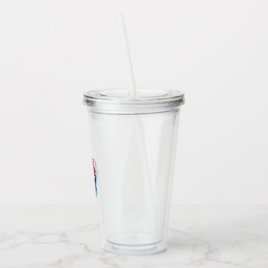 Cupcake - Acryltumbler Acryl Drinkbeker (Links)