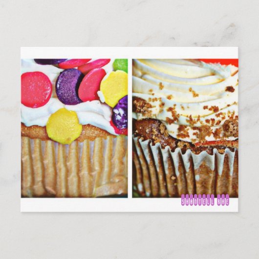 Cupcake Addict Briefkaart (Voorkant)