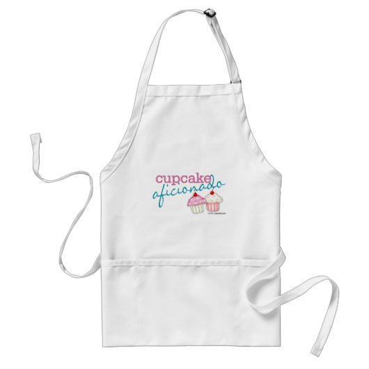 Cupcake Aficionado Standaard Schort (Voorkant)