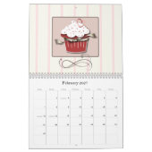 Cupcake Agenda 2011, dubbele pagina Kalender (Feb 2027)
