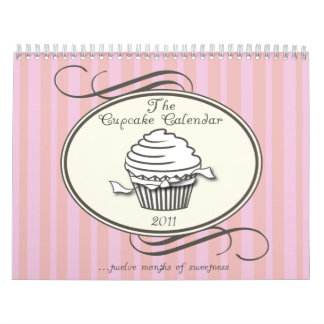 Cupcake Agenda 2011, dubbele pagina Kalender