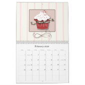 Cupcake Agenda 2011, dubbele pagina Kalender (Feb 2026)