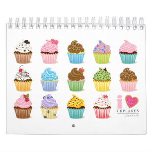 Cupcake-agenda Kalender