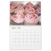 Cupcake-agenda Kalender (Feb 2026)