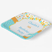 Cupcake and Sprinkles Birthday Party Papieren Bordje (Gebogen)