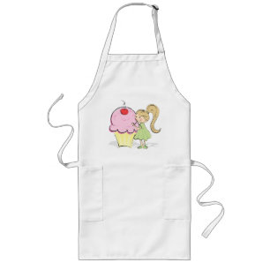Cupcake Apron Lang Schort
