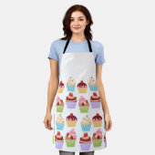 Cupcake Apron Schort (Gedragen)