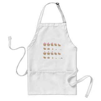 Cupcake Apron Standaard Schort