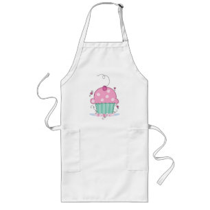 Cupcake Apron Whimsical Lang Schort