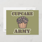 Cupcake Army Briefkaart (Voorkant / Achterkant)