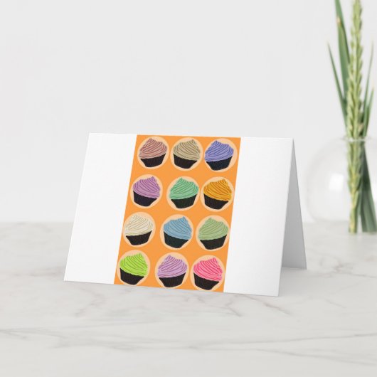 Cupcake-aroma's Kaart (Voorkant)