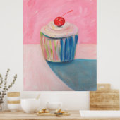 Cupcake Art Posters - Gifts - Bright Kitchen Gift (Keuken)