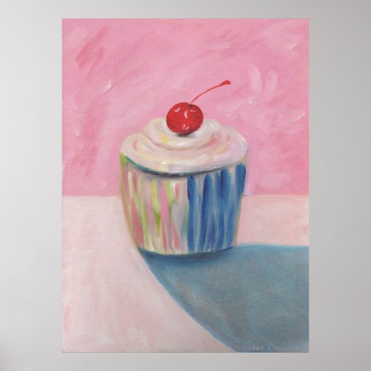 Cupcake Art Posters - Gifts - Bright Kitchen Gift (Voorkant)