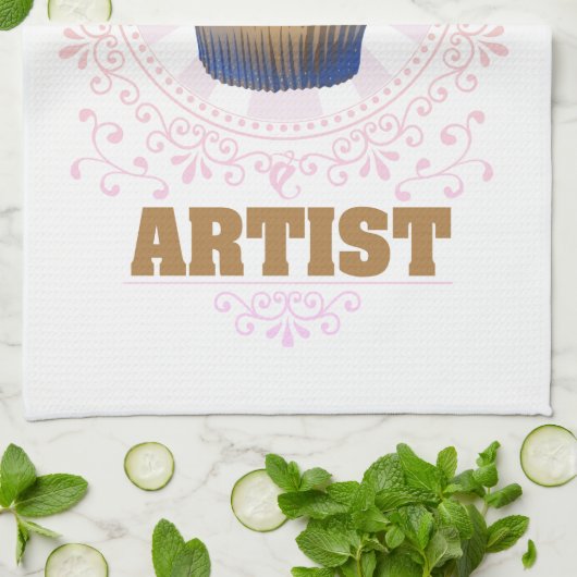 Cupcake Artist Theedoek (Gevouwen)