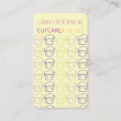 Cupcake Artist Visitekaartje (Voorkant)