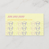 Cupcake Artist Visitekaartje (Achterkant)