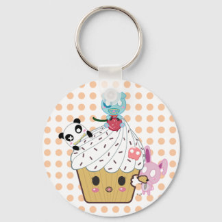 Cupcake Attack! (>_<) Sleutelhanger