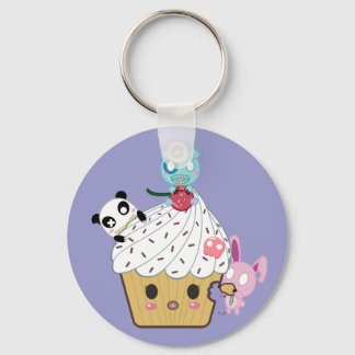 Cupcake Attack! (>_<) Sleutelhanger