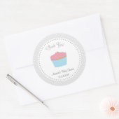 Cupcake Baby shower Sticker (Envelop)