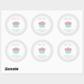 Cupcake Baby shower Sticker (Vel)
