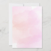 Cupcake Babyfeestje Kaart (Achterkant)