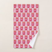 Cupcake Badhanddoekenset Bad Handdoek (Handdoek)