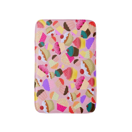 Cupcake Badmat (Voorkant Verticaal)