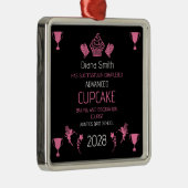 Cupcake bakcursus metalen ornament (Rechts)