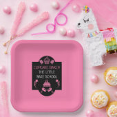 Cupcake bakcursus papieren bordje (Feest)