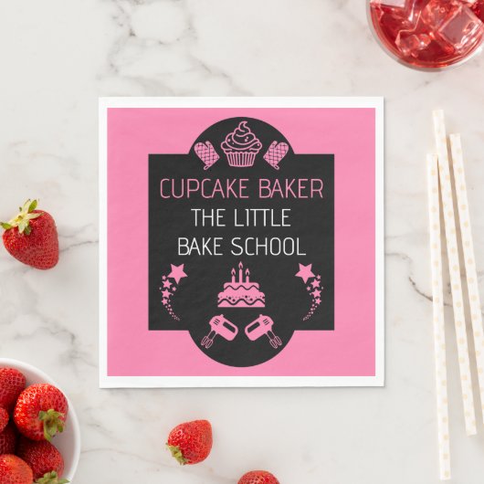 Cupcake bakcursus servet (Insitu)