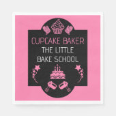 Cupcake bakcursus servet (Voorkant)