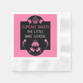 Cupcake bakcursus servet (Voorkant)