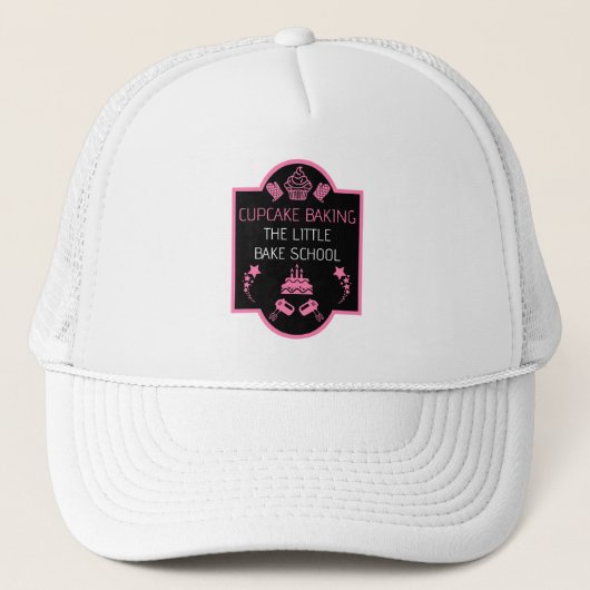 Cupcake bakcursus trucker pet (Voorkant)