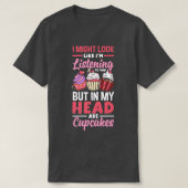 Cupcake Bake Lover T-shirt (Design voorkant)