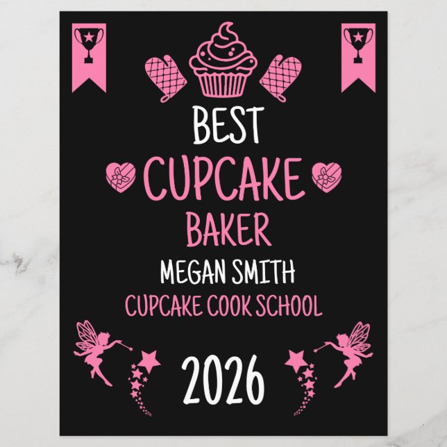 Cupcake Baker Award (Voorkant)