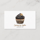 Cupcake Baker Bakery Chef Catering Visitekaartje (Voorkant)