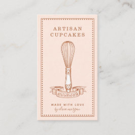 Cupcake Baker Bakery Pastry Chef Visitekaartje