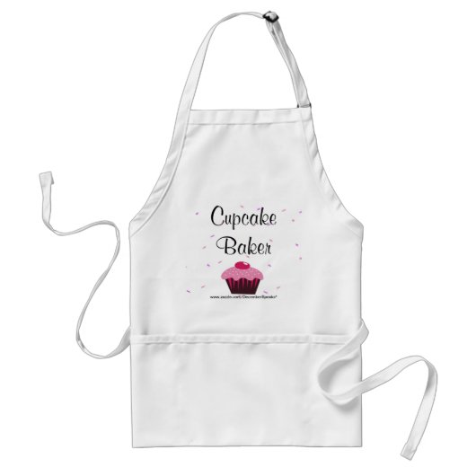 Cupcake Baker Standaard Schort (Voorkant)