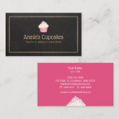 Cupcake Baker Visitekaartje (Voorkant / Achterkant)