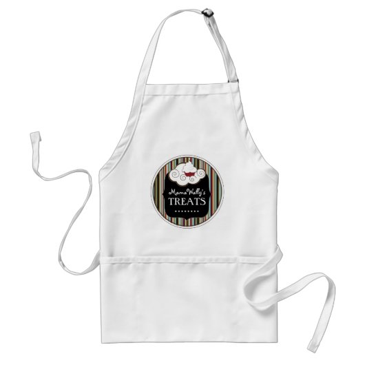 Cupcake Bakery Apron Standaard Schort (Voorkant)
