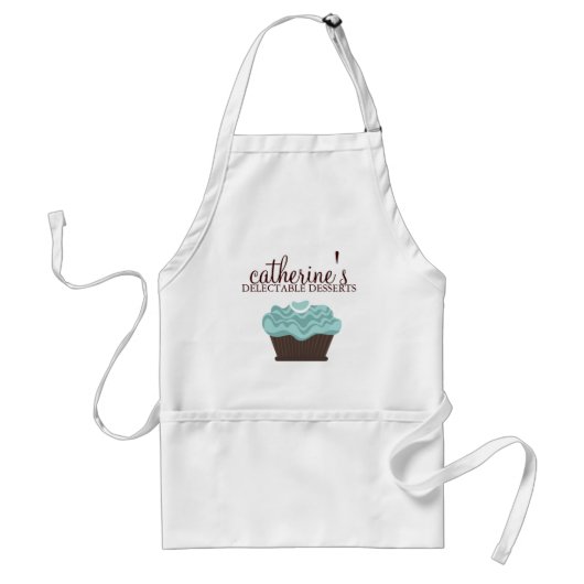 Cupcake Bakery Apron Standaard Schort (Voorkant)