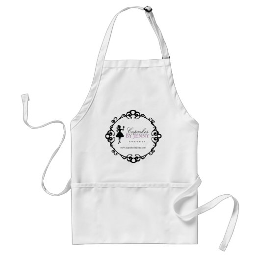Cupcake Bakery Apron Standaard Schort (Voorkant)
