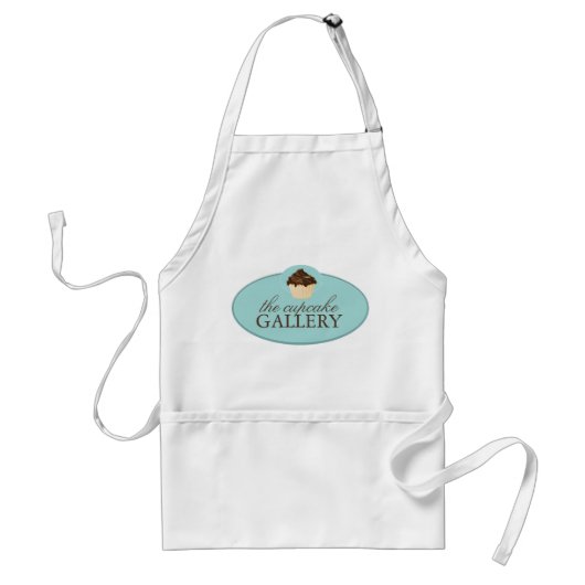 Cupcake Bakery Apron Standaard Schort (Voorkant)