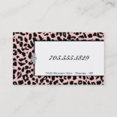 Cupcake Bakery Black Roze Visitekaartje